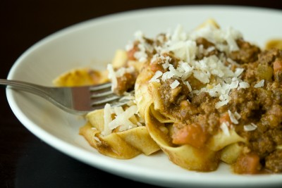 Tagliatelle alal Bolognese from Tomasso