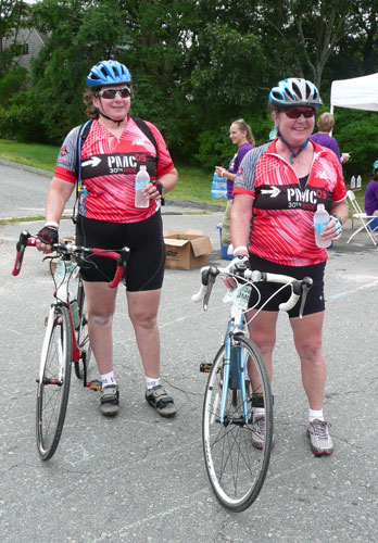 Detective Meredith Lobur (left) and Interim Chief Jane Moran (right).