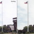 2011 proposal for Town House flagpole redesign