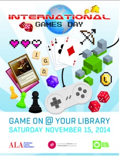 International Games Day poster