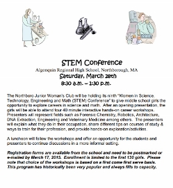 STEM conference flyer