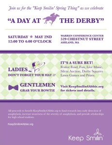 Day at the Derby flyer
