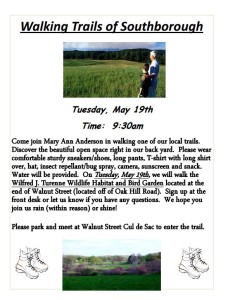 walking trails flyer