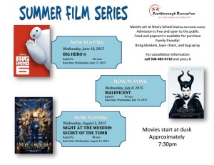 Summer Film Series flyer