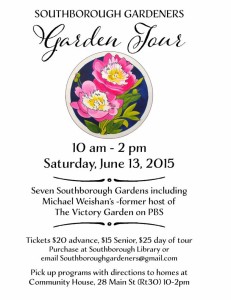 Garden Tour flyer