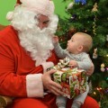 Santa visits tots at Assabet's daycare