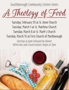 Lenten Series flyer