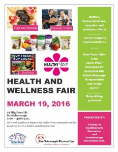 Health & Wellness Fair flyer