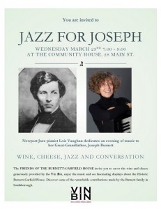 Jazz for Joseph flyer