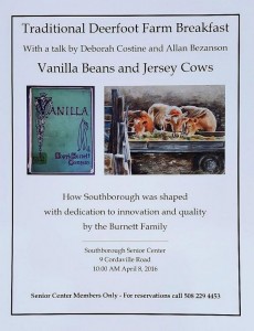 Deerfoot Farm Breakfast flyer