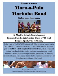 Maru-a-Pula concert flyer