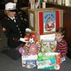Irene Tibert collecting for Toys for Tots