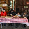 Judging the Pie Baking contest at the Chestnut Hill Farm Festival 2016 (photo by The Trustees of Reservations)