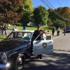 Sgt. Tim Slatkavitz and his 1965 Ford Southborough Police cruiser joined the festivities this year (photo contributed by Chief Kenneth Paulhus)