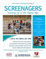 Screenagers movie times flyer