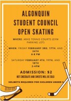 ARHS open skate flyer
