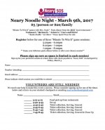 Neary Noodle Night 2017