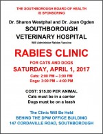 Rabies 2017 clinic flyer