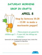 Marionette Art Workshop flyer