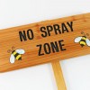 No Spray Zone sign (sold by The Common Sign on etsy)