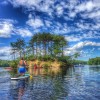 Boaters at Hopkinton State Park (posted to flickr by dee & tula monstah)