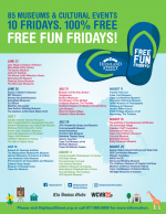 Free Fun Fridays flyer 2017