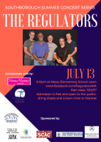 The Regulators summer concert flyer
