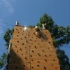 Southborough Rec camper climbing Fay School wall last year during heroes week (cropped from Facebook)