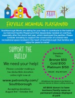 Fayville Playground fundraising flyer