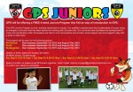 GPS Juniors Soccer flyer