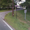 Chestnut Hill road truck exclusion sign (from Google Maps)