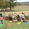 hay bale maze for tots (photo by TTOR)