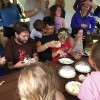pie eating contest (photo by Joao Melo)