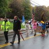 Town officials were followed this year by the Girl Scouts (photo by Joao Melo)