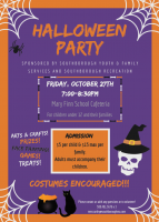 SYFS Halloween Party 2017 flyer