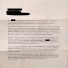 Blackmail Scam letter page 1 (copied and redacted from Facebook)