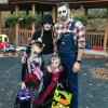 The Taylor family went full out zombie!