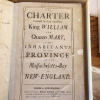 Copy of  Charter of Province of Massachusetts Bay