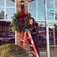 SG volunteers hung wreaths around town again this year (pic from instagram)