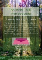 art on the trails film screening flyer