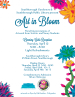 Art in Bloom flyer