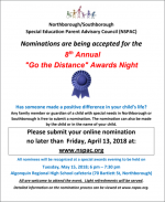NSPAC Go the Distance nomination flyer