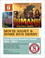 Movie Night and Home Run Derby