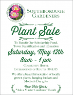 southborough gardeners plant sale flyer