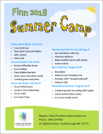 Finn camp flyer