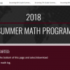 trottier summer math program b