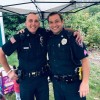 SPD with pink patches at Heritage Day from Facebook