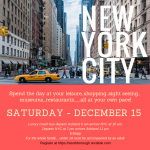 NYC Trip flyer