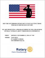 Rotary Salute to Veterans