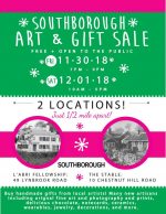 Southborough Art and Gift Sale flyer 2018